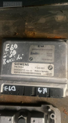 BMW E60 7533651 MOTOR BEYNİ OTO FEDAİ