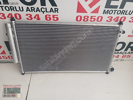 HONDA ACCORD SIFIR KLİMA RADYATÖRÜ 2.0 03- OEM:80110-SEA-003