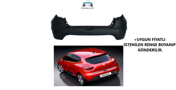 RENAULT CLİO IV ARKA TAMPON 2013/2019 SIFIR  (850224680R)
