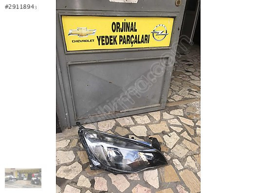 Opel astra j ledli sağ ön far ORJİNAL OTO OPEL
