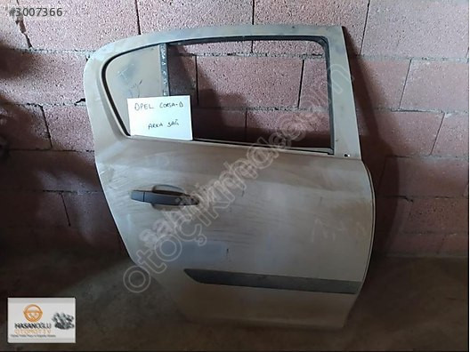 OPEL CORSA D ÇIKMA ORJİNAL ARKA SAĞ KAPI