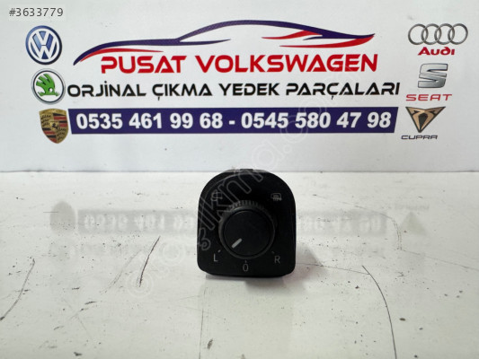 SEAT LEON ÇIKMA ORJİNAL AYNA AYAR DÜĞMESİ 5F0 959 565E
