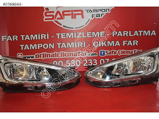 FORD FOCUS 2019-2023 İTHAL KROM TABAN FAR TAKIMI