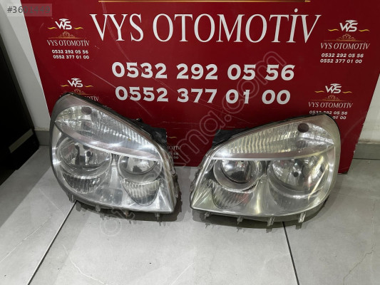 2006-2011 Fiat Doblo 2 Sağ & Sol Far Orjinal Çıkma