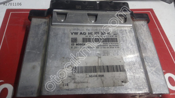 04E907309BH VW GOLF 1.4 TSİ MOTOR BEYNİ