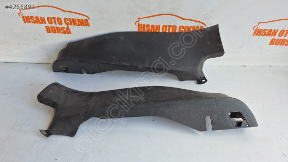 1K4867766 volkswagen golf 5 sağ sol arka koltuk yan eşikkaplama