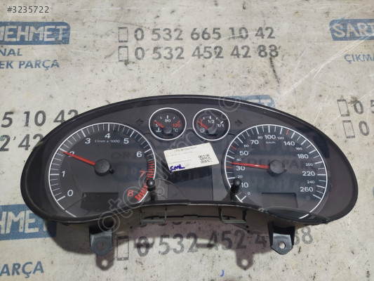 ÇIKMA AUDİ A3 KİLOMETRE GÖSTERGE SAATİ 8P0920900 E