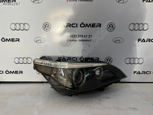 BMW 5 SERİSİ E60 SAĞ ÖN FAR ADAPTİVE LED ORJİNAL