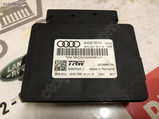 AUDİ A7 ELEKTRİKLİ EL FREN BEYNİ 4H0907801H ORJİNAL