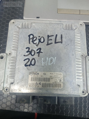 Peugeot 307 2.0 HDI Motor Beyni EDC15C2 64 0281011081 9647472780