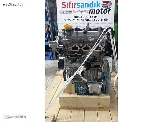 8201729852 Renault Clio IV 0.9 H4B 412 Sıfır Motor Faturalı