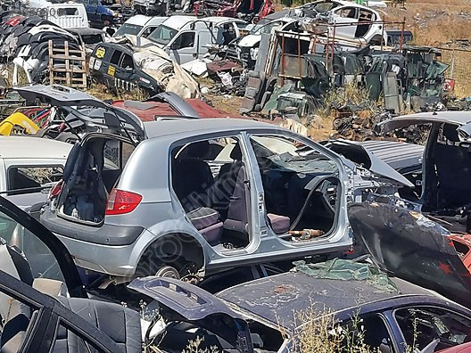 HYUNDAİ GETZ ÇIKMA KESME SAĞ ARKA ÇAMURLUK