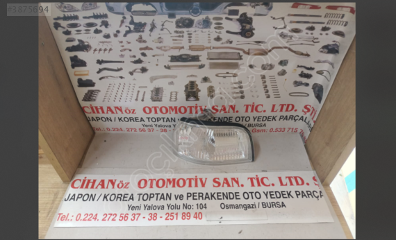 HONDA ACCORD 1990-1994 SOL TAMPON SİNYALİ