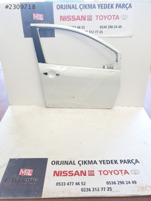 TOYOTA YARİS SAĞ ÖN KAPI ve TÜM PARÇALARI...MİL OTO