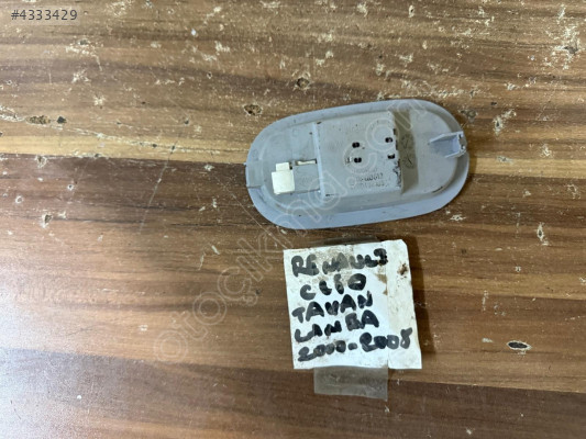 RENAULT CLİO TAVAN LAMBASI ORJİNAL ÇIKMA TEMİZ