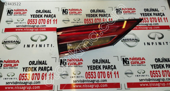 NİSSAN QASHQAİ SOL İÇ STOP OEM SIFIR J12 2022- 26555-6UN1A