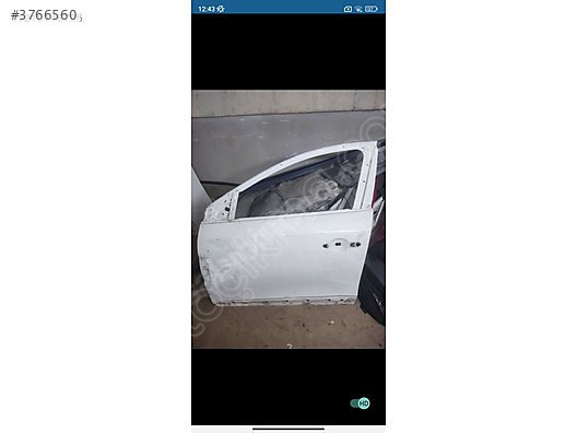 RENAULT FLUENCE SOL ÖN KAPI
