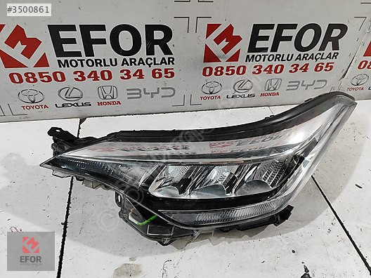 TOYOTA CHR SOL FAR ORJİNAL ÇIKMA YEDEK PARÇA 21-23