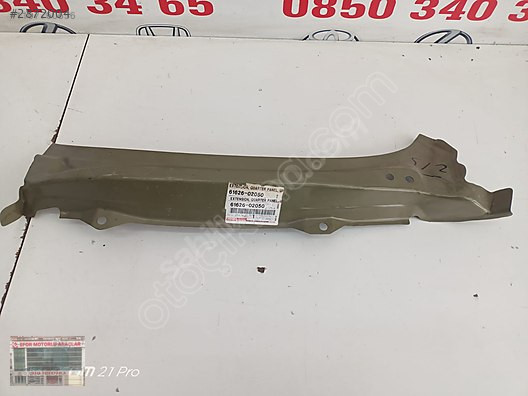TOYOTA AURİS SIFIR SOL ARKA ÇAMURLUK SACI 10-12 OEM:61626-02050