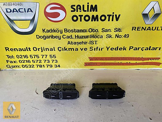 Renault Clio 4 Orjinal Sıfır Orta Izgara Üflemesi - 687502204R