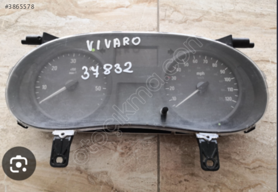 RENAULT TRAFİK OPEL VİVARO  KİLOMETRE GÖSTERGE SAATİ 8200283197