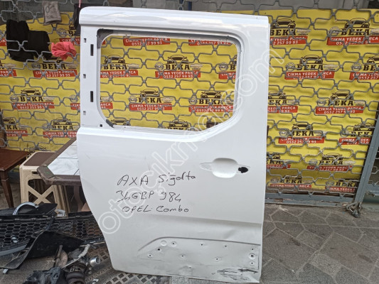 OPEL COMBO E SAĞ ARKA SÜRGÜLÜ KAPI ÇIKMA ORJİNAL YEDEK PARÇA