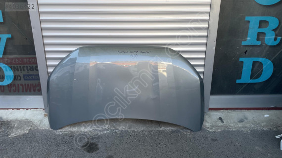 Ford Courier kaput 2024 sonrası az hasarlı gri