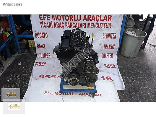 TRANSİT MOTOR DOLU GARANTİLİ EFE MOTORLU ARAÇLAR