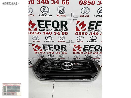 TOYOTA HİLUX ÖN PANJUR ÇIKMA ORJİNAL YEDEK PARÇA 20-23