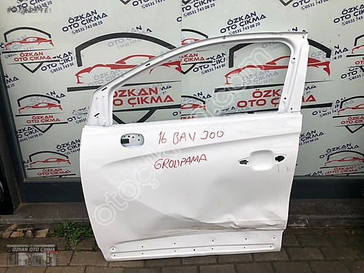 Opel Crossland X Sol Ön Kapı - Orjinal Çıkma Parça