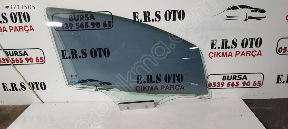 OPEL CORSA E SAĞ ÖN KAPI CAMI ORİJİNAL