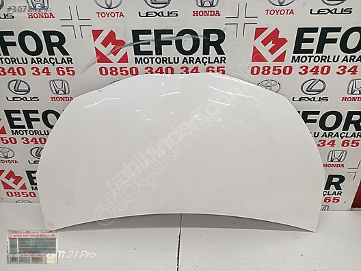 TOYOTA YARİS MOTOR KAPUTU ÇIKMA ORİJİNAL PARÇA 2012-2018