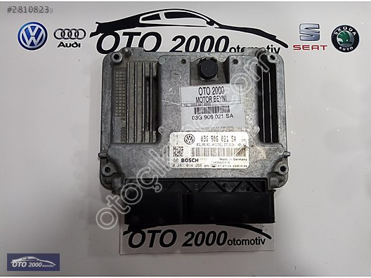 03G906021SA-03G906021AN-EDC16U34 LEON 1.9 TDI BXF MOTOR BEYNİ