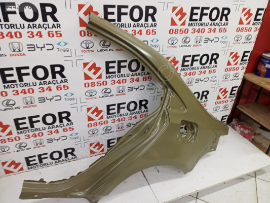 TOYOTA COROLLA SOL ARKA ÇAMURLUK SIFIR ORJİNAL YEDEK PARÇA