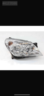 Astra h sağ far beyaz 2004-2012 93190070 1216660