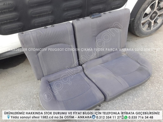 peugeot 206 çıkma arka koltuk