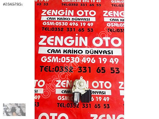 SEAT CORDOBA- İBİZA III SOL ÖN CAM KRİKO MOTORU 104379101