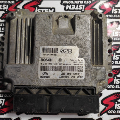 Hyundai Kia Motor Beyni 0281015510 39104-4A311 EDC16C39