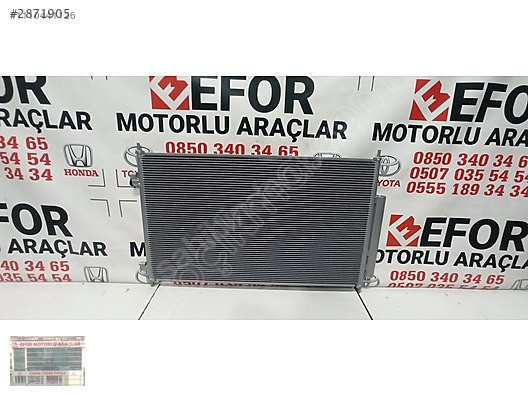 HONDA HRV 1.5 SIFIR KLİMA RADYATÖRÜ 2014+ OEM:80110-T7W-A01
