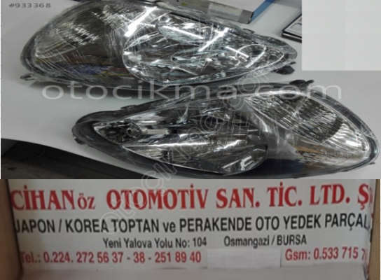 TOYOTA YARIS FAR 2003-2005 SAĞ SOL