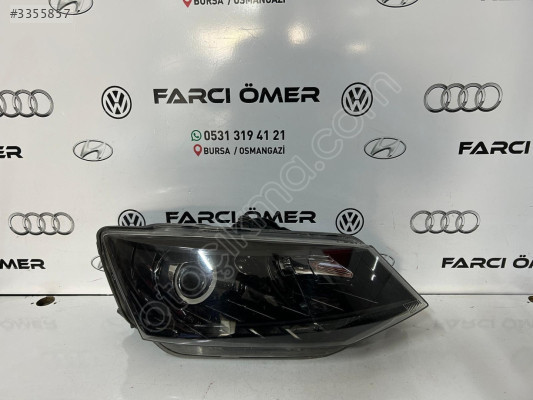 SKODA FABİA SAĞ ÖN FAR LEDLİ MERCEKLİ ORJİNAL