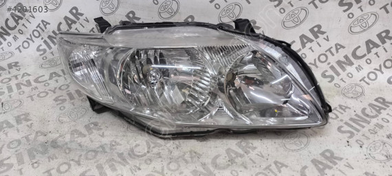 TOYOTA COROLLA 2007 2009 SAĞ ÖN FAR ÇIKMA ORJİNAL