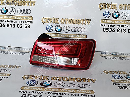 Audi A3 Sedan Modeli İçin Sağ Arka Stop Parçası