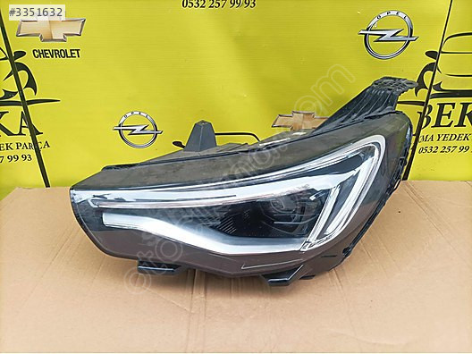OPEL GRANDLAND X SOL FAR HATASIZ ÇIKMA ORJİNAL YEDEK PARÇA