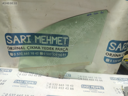 ÇIKMA PEUGEOT 407 SOL ÖN KAPI CAMI