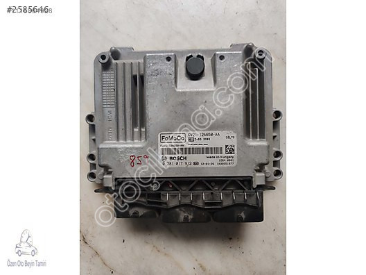 Ford Fiesta 1.6 TDCI Motor Beyni CV21-12A650-AA - 0281017912