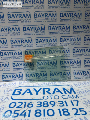 TOYOTA YARİS ARKA KAPI CAMI SAĞ 06-