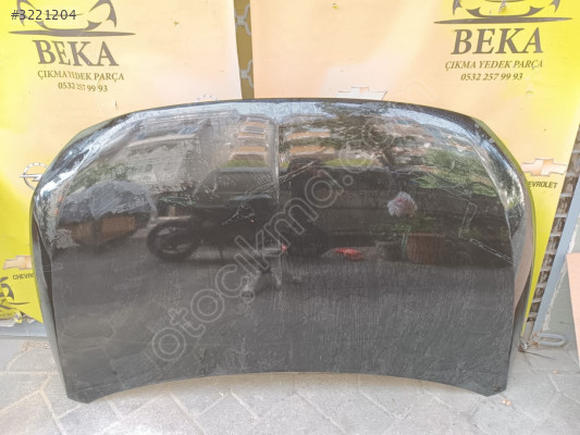 OPEL CORSA F MOTOR KAPUTU SİYAH ÇIKMA ORJİNAL YEDEK PARÇA