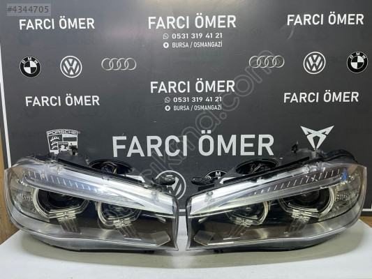 BMW X5 F15 SAĞ-SOL TAKIM ÖN FAR ORJİNAL