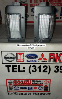 nissan pikap D22 gri çerçeveli sinyal !!!!